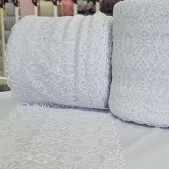RENDA DELICATE 153- 19CM LARGURA -90%POLIAMIDA 10%ELASTANO -PREÇO POR METRO na internet