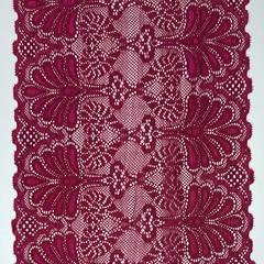 RENDA DELICATE 192- 19CM LARGURA -90%POLIAMIDA 10%ELASTANO -PREÇO POR METRO