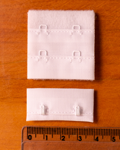 Fecho-colchete para sutien-Duplo 40mm- 100 pares - comprar online