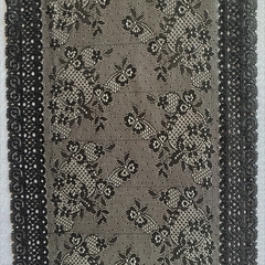 RENDA FORRADA 20CM LARGURA-90% POLIAMIDA 10%ELASTANO-PREÇO POR METRO - Evelin Tecidos