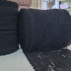 RENDA DELICATE 151- 19CM LARGURA -90%POLIAMIDA 10%ELASTANO -PREÇO POR METRO ou