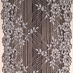 Renda Bicolor 96-18cm largura - 90%poliamida 10% elastano - preço por metro na internet