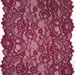 RENDA DELICATE 188- 19CM LARGURA -90%POLIAMIDA 10%ELASTANO -PREÇO POR METRO de
