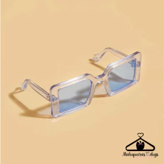 Óculos Pet Retro Retangular