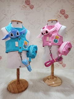 Peitoral Stitch Azul - loja online