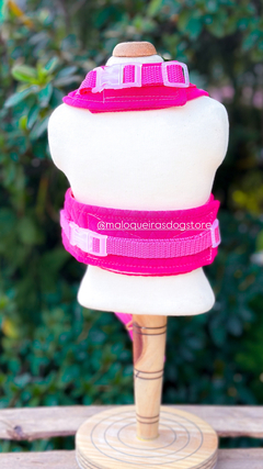Peitoral Mochilinha Doll Matelassê Pink - loja online