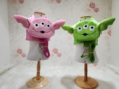 Peitoral Mochilinha Alien Verde - Maloqueiras Dogs Store