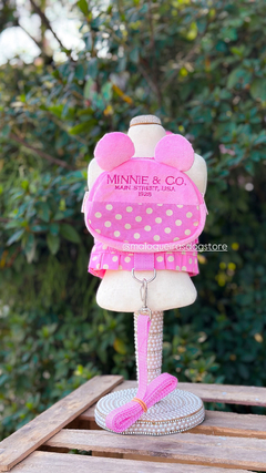 Peitoral Mochilinha Mouse Rosa - comprar online