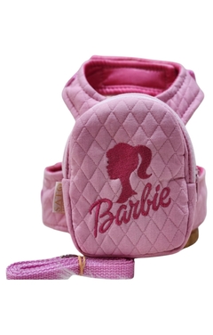 Peitoral Mochilinha Doll Matelassê Rosa - comprar online