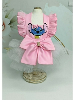 Vestido Stitch Rosa - comprar online