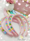 Tiara-(Arco)-Pom-Pom-Colorido