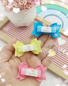 Mini Lacinho Lili Baby (cores) - Mini Moon Laços e Acessórios
