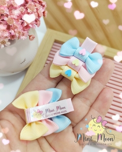Parzinho Mini Hair Clips Candy Color para Bebês. - comprar online