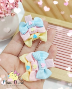 Parzinho Mini Hair Clips Candy Color para Bebês.
