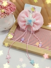 Laço Pingente -Estrela Cadente-(Laço Tamanho M medindo aproximadamente 9 cm)
