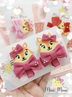 Hair Clips Raposinha Coleção Outono/Inverno na internet