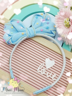 Imagem do Tiara (Arco) Estelar Coleção Jeans (Cores)