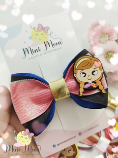 Coleção Princesas Disney (Laço medindo aproximadamente 11 cm)
