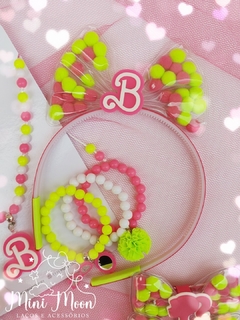 Tiara Cristal Barbie Coleção Neon Summer