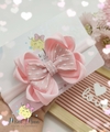 Faixinha Realeza Rosa (Laço medindo aproximadamente 8 cm)