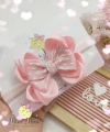 Faixinha Realeza Rosa (Laço medindo aproximadamente 8 cm)