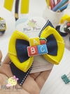 Parzinho de Laço Escolar Potinho de Lápis (outras opções de cores)