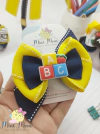 Parzinho de Laço Escolar Potinho de Lápis (outras opções de cores)