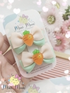 Parzinho de Mini Lacinho para Bebês Coleção Páscoa (Cenourinha) - comprar online