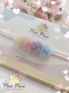 Faixinha Pom Pom Candy Color ( De 0 á 24 Meses )