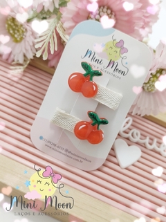 Mini Hair Clips para Bebês ( Arco-Iris)