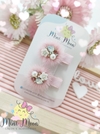 Mini  Hair Clips Luxo para Bebês (Cores)