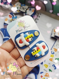 Tic Tac Escolar Azul Royal (valor referente ao par)