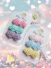 Kit Mini Hair Clips Floral Para Bebês. ( kit com 3 unidades de acordo com a imagem)