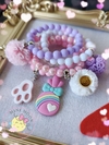 Kit Pulseiras Coleção Jardim de Páscoa ( Recomendado para a idade 3 + )