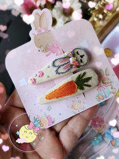 Par de Tic Tac Coleção Jardim de Páscoa