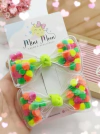 Laço Cristal (Piscina) Pompom Neon