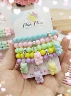 Kit-Pulseiras-Ursinho-Gummy-Bear