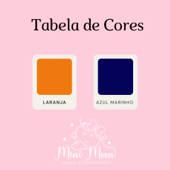 Duplinha de Laço Escolar na Xuxinha (Laço tamanho M medindo aproximadamente 9 cm) - Mini Moon Laços e Acessórios