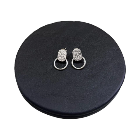 Aros chapón con argolla - comprar online