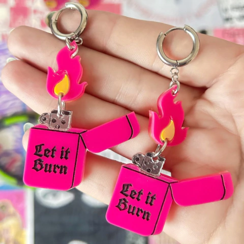 Brinco Let It Burn - comprar online