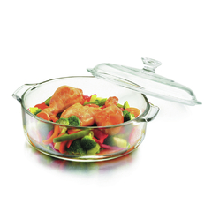 LIBBEY - CACEROLA DE VIDRIO 1.9 LT CON TAPA - Kiluga