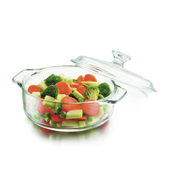 LIBBEY - CACEROLA DE VIDRIO 0,95 LT CON TAPA