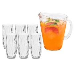 ALASKA - SET X6 VASOS DE VIDRIO 465 ML en internet