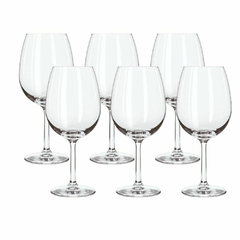 SET X 6 COPAS VINO/AGUA 460 CC SPIRIT