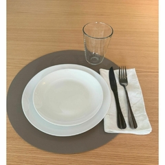 Set X 6 Platos para postre 19 Cm Vidrio Templado Blanco - Kiluga