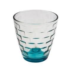 Set x 6 vasos de agua 270 cc Base Azul - comprar online