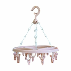 Percha tender organizador lavadero baño 18 Broches 32 cm - Kiluga