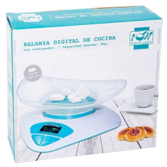Balanza Digital para Cocina x 3 Kg Verde en internet