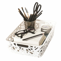 CANASTO ORGANIZADOR - 36 X 22.5 X 10 CM - RAMA - comprar online