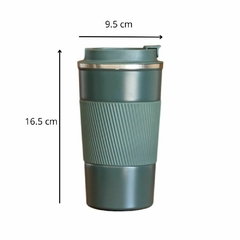 Vaso termico acero inoxidable café frio calor 510ml verde en internet